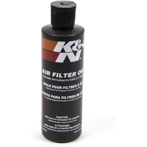 K&N Air Filter Oil: 8 Oz Squeeze Bottle; Restore Engine Air Filter Performance and Efficiency, 99-0533