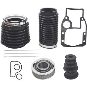 Seal Bearing Bellows Kit 3854127 Transom Bellows Repair Reseal Kit Replacement for OMC Cobra Sterndrive I/O Volvo Penta SX DP-S DP-SM 914036 911826 3853807 508105