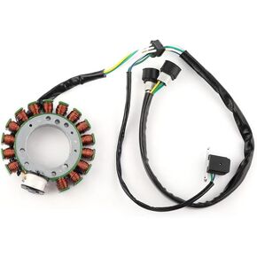 Motorcycle Stator 3HN-85510-10-00 Replacement for Yamaha Warrior 350 YFM350 1988 1990-1994 Yfm350ER Yfm350X Moto-4 Big Bear