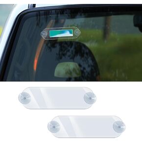 2PCS EZ Pass Holder, Transponder Holder, EZ Pass Velcro Strips with Adhesive and Strong Suction Cups, Toll Pass Windshield Mount Easy to Install and Remove, Universal for All Major Toll Passes