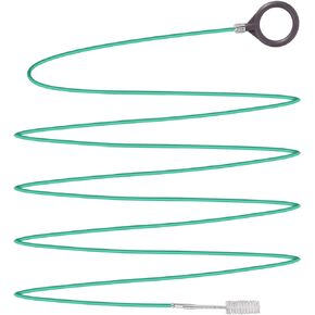 Sunroof Drain Cleaning Tool, 118 Inch Tube Unblocker Brush Extra Long Flexible Wire Drain Snake Pipe Cleaner Dredging Tool for Car Sunroof Fuel Tank Sink Refrigerator Filter System