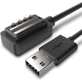 TUSITA Charger Compatible with Suunto 9, D5, Spartan Ultra HR, Spartan Sport Wrist HR, EON Core - Magnetic USB Charging Cable 100cm - GPS Watch Accessories