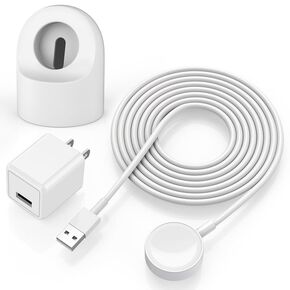 شاحن ساعة ابل بطول 10 قدم، مجموعة من 3 قطع حامل مغناطيسي لشاحن iWatch، كابل شحن سريع للغاية لساعة ابل، كابل شحن USB سريع لسلسلة ساعات Apple Ultra/SE/9/8/7/6/5/4/3/2 in Kuwait