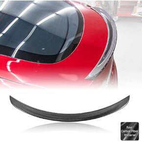 AeroBon Real Carbon Fiber Trunk Trunk متوافق مع 2012-2023 Tesla Model S Spoiler (MV Style) in Saudi Arabia