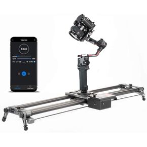 YC Onion Motorized Camera Slider 120cm/47'' with APP Control Carbon Fiber, Works with Zhiyun WEEBILL-S/WEEBILL LAB/Crane 3 LAB/Crane 3S/Crane 2S/Crane 2/Crane-M2 and Ronin RS 2 Stabilizer