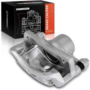 A-Premium Disc Brake Caliper Assembly with Bracket Compatible with Select Honda Models - Accord 1998 1999 2000 2001 2002, L4 2.3L - Front Left Driver Side