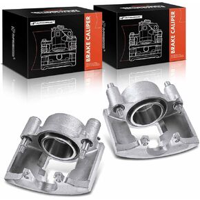 A-Premium Disc Brake Caliper Assembly Without Bracket Compatible with Select Chevy, Dodge and GMC Models - Express 2500/3500, Savana 2500/3500, C35, C3500, Ram 2500/3500, K3500 - Front Driver Side in Kuwait