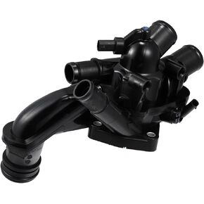 X AUTOHAUX 11538674895 Engine Coolant Thermostat Housing Assembly for Mini Cooper Paceman 2013-2016 1.6L L4 for Mini Cooper 2010-2015 for Mini Cooper Countryman