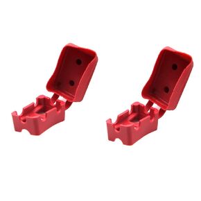 2PCS Stud Bolt Circuit Breaker Red Boot Cover