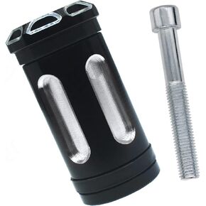 Motorcycle Shifter Peg Shift Lever CNC Billet Foot Pegs Compatible with Harley Davidson Sportster Touring Softail Street Glide Road Dyna (chrome-1)