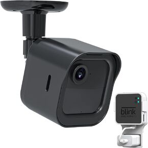 Wall Mount for Blink Outdoor 4 (4th Gen) Camera Mount, Compatible Battery Extension Pack Mount,with Sync Module2 Mount,Weatherproof Protective Housing and 360 Degree Adjustable Wall Mount