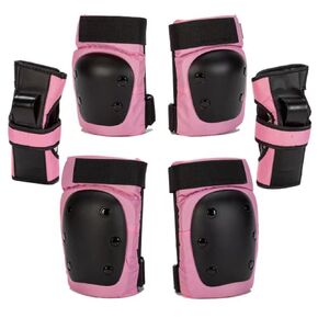 Kids/Adult/Youth Knee and Elbow Pads ,Adult Knee Pads Elbow Pads Wrist Guards for Adult Kids 6 in 1 Protective Gear Set for Skateboarding Biking Roller Skating Cycling Outdoor