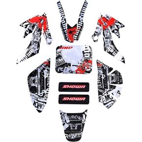 Complete CRF50 Sticker Decal Graphics Fairing Kit for CRF 50 PIT PRO Dirt Bike Thumpstar (Stlye 1)