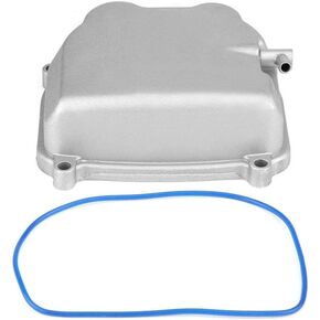 KIMISS Cylinder Head Cover, Engine Cylinder Valve Head Cover & Rubber Ring for GY6 4 125cc 150cc ATV
