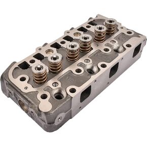D1305 Cylinder Head Assembly w/Valve Springs Replacement for Kubota D1305 F2400, F2560E, F2680E, B2100, B2410, B2620, B7610
