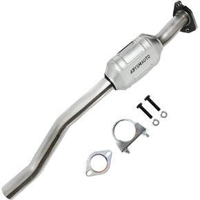 Rear Catalytic Converter Compatible with Chevrolet Equinox/GMC Terrain 2010 2011 2012 2013 2014 2015 2016 2017 2.4L l4 Catalytic Convertor Direct-fit Euro 6 54850 (EPA Compliant)