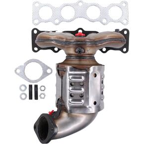 ApplianPar Front Exhaust Manifold Catalytic Converter Assembly for Hyundai Sonata for Kia Optima 2.4