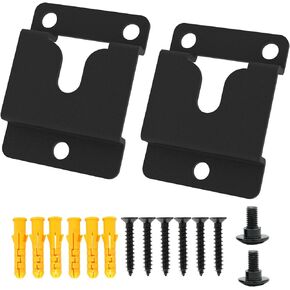 Sound Bar Wall Mount Brackets for Vizio Soundbar Wall Mounted Holders S3820W-C0 SB3851-C0 SB4051-D5 S5430W-C2 SB3651-E6 S2920W-C0 Mounting Bracket Kit with Screws