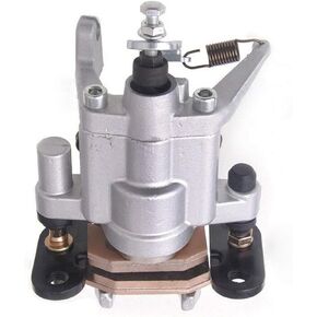 Rear Brake Caliper W/Pads Compatible for Yamaha Rhino 660 YXR660 4X4 2004 2005 2006 2007 UTV 5UG-2580V-00-00, 5UG-2580V-02-00