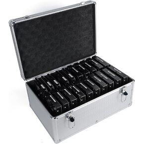Hard Drive Box 3.5inch 20-Bay Protection HDD Storage Suitcase with Foam Hard Case in Kuwait
