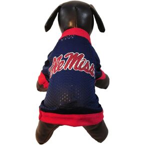 NCAA Mississippi Ole Miss Rebels Athletic Mesh Dog Jersey