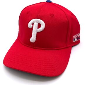 Officially Licensed Philadelphia Youth Kids MVP Red Hat Classic Team Logo Adjustable Embroidered Baseball Cap