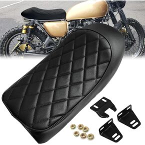 Motorcycle Cafe Racer Seat Vintage Saddle Cushion Seats for Honda CB125 CB175 CB200 CB350 CB360 CB400 CB450 CB500 Kawasaki KZ400 KZ550 K750 Z650 W650 Yamaha SR500 XJ550 XJ650 XS650