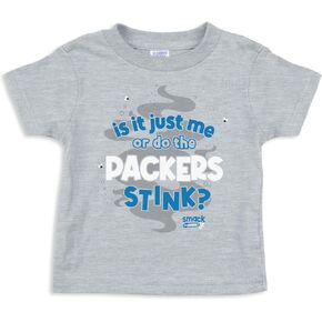 is It Just Me? Or Do The Packers Stink Baby Apparel for Detroit Football Fans (NB-7T)