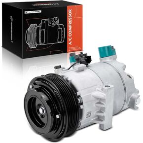 A-Premium Air Conditioner AC Compressor with Clutch Compatible with Kia Forte 2014-2018 1.8L 2.0L, Forte 2017-2018 2.0L, Forte Koup 2014-2017 2.0L, Forte5 2014-2018 2.0L & Hyundai Elantra GT 2013-2017