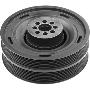 A-Premium Engine Harmonic Balancer Crankshaft Pulley - DOHC 6,8Cyl 4.0L 3.0L - Compatible with Audi Cars - A4 A5 A6 A7 A8 Quattro, S4, S5, S7, SQ5 & Volkswagen Touareg, Replace# 06E105251E, 06E105251F
