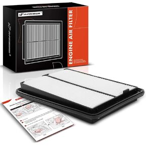 A-Premium Engine Air Filter Compatible with Nissan Models - Rogue(2014-2020), Rogue Sport(2017-2022), Qashqai(2017-2022) - Rigid Panel - Replace# CA11858, 16546-4BA01