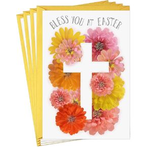 Dayspring Pack of Religious Easter Cards, Blessings at Easter (10 Cards with Envelopes)