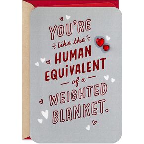 Hallmark Valentine's Day Card for Her (We're Meant to Be) for Anniversary, Romantic Birthday, Everyday Love