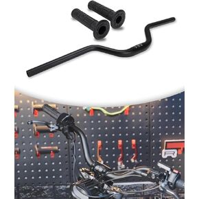 Sur Ron Dirt Bike Riser Handlebar Kit 31.8 7/8" Motorcycle Handlebar & Grips & Pad & Cross Bar For Sur Ron X/S, Sting, X160/260 Electric Dirt Bike, BLACK