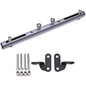 Mutifunctional Cross Bar Balance bar CNC Aluminum,GPS Navigation Handlebar Mount Bar Bracket Extension Compatible with Yamaha TMAX 560 2022-2023-2024 (Black)