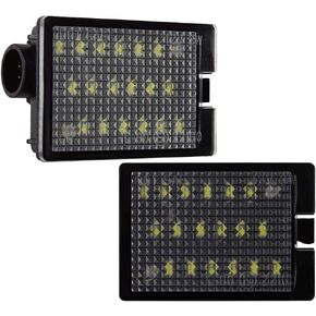 مجموعة مصابيح LED للوحة الترخيص لسيارة 2014-2023 دودج دورانجو SUV 6000K أبيض ماسي، عبوة من 2 in Kuwait