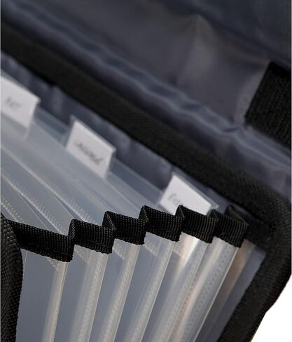 Case-it 13-Pocket Expanding File with Handle and Shoulder Strap, Red, EFF-30-RED in Saudi Arabia