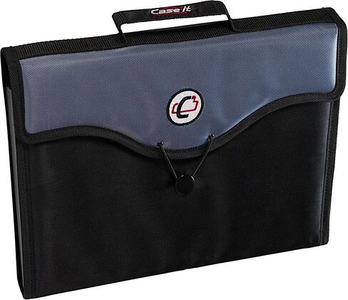 Case-it 13-Pocket Expanding File with Handle and Shoulder Strap, Red, EFF-30-RED in Saudi Arabia