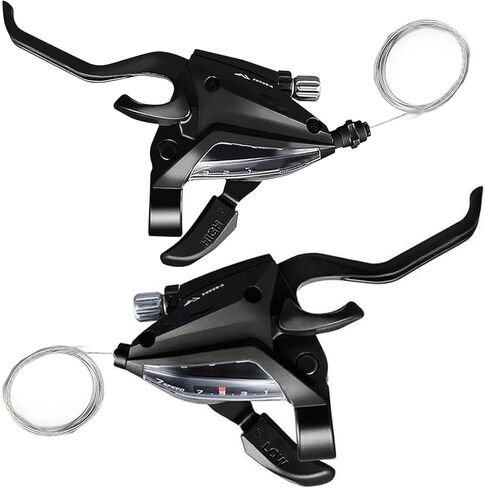 Bike Shifter ST-EF500 3x7, Black Bike Shift/Brake Lever Set 21 Speed with Stainless Inner Shift Cables, not Include Shift Cable Housing,for Road Bike MTB Bike Mountain Bike in Saudi Arabia