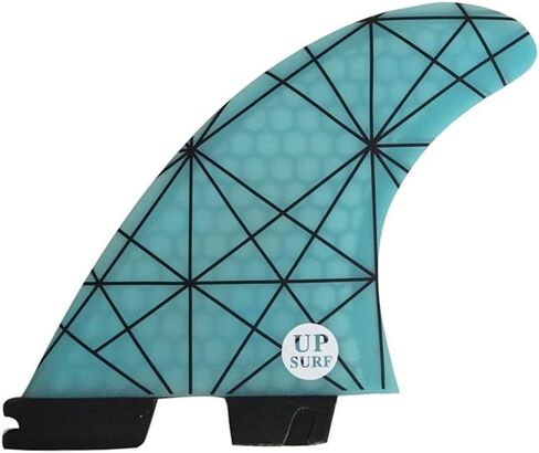 Fiberglass Reinforced Surfboard 3 Fins FCS2 G5/G7, Surfboard Tri Fin FCS II Thruster Set Choose Color and Size in Saudi Arabia