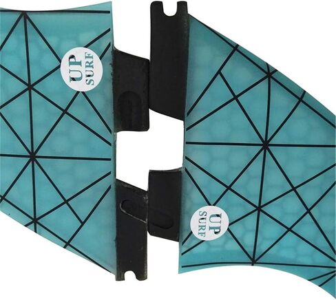 Fiberglass Reinforced Surfboard 3 Fins FCS2 G5/G7, Surfboard Tri Fin FCS II Thruster Set Choose Color and Size in Saudi Arabia