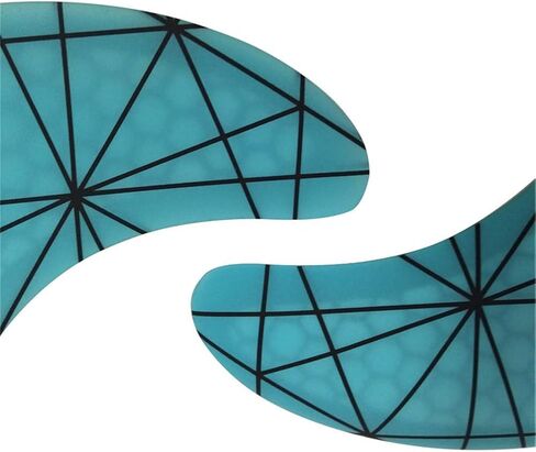 Fiberglass Reinforced Surfboard 3 Fins FCS2 G5/G7, Surfboard Tri Fin FCS II Thruster Set Choose Color and Size in Saudi Arabia