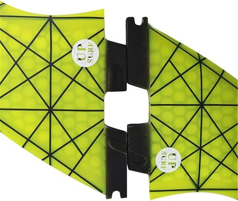 Fiberglass Reinforced Surfboard 3 Fins FCS2 G5/G7, Surfboard Tri Fin FCS II Thruster Set Choose Color and Size in Saudi Arabia
