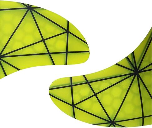 Fiberglass Reinforced Surfboard 3 Fins FCS2 G5/G7, Surfboard Tri Fin FCS II Thruster Set Choose Color and Size in Saudi Arabia