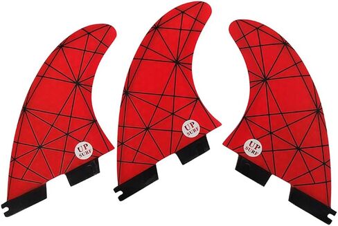 Fiberglass Reinforced Surfboard 3 Fins FCS2 G5/G7, Surfboard Tri Fin FCS II Thruster Set Choose Color and Size in Saudi Arabia