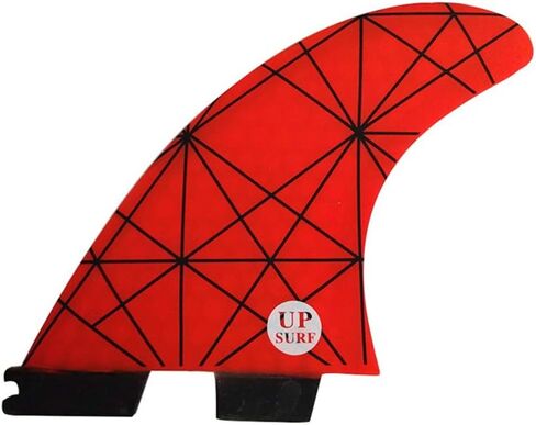 Fiberglass Reinforced Surfboard 3 Fins FCS2 G5/G7, Surfboard Tri Fin FCS II Thruster Set Choose Color and Size in Saudi Arabia