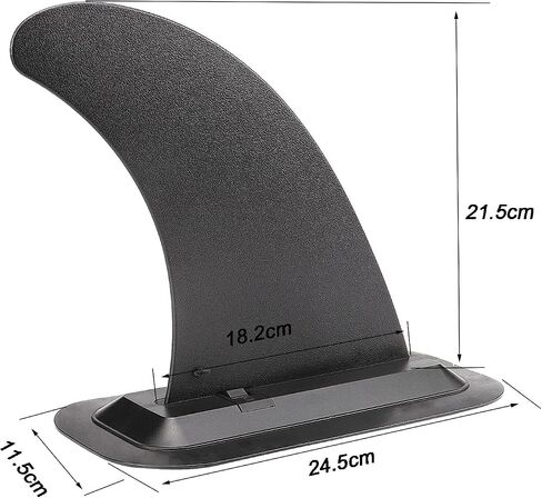 Sup Fin 9 inch Center Fin Replacement with Detachable Fin Dock tail fin for Long Board Paddle Board Surfboard Surfing Tail Rudder Kayak Fin in Saudi Arabia