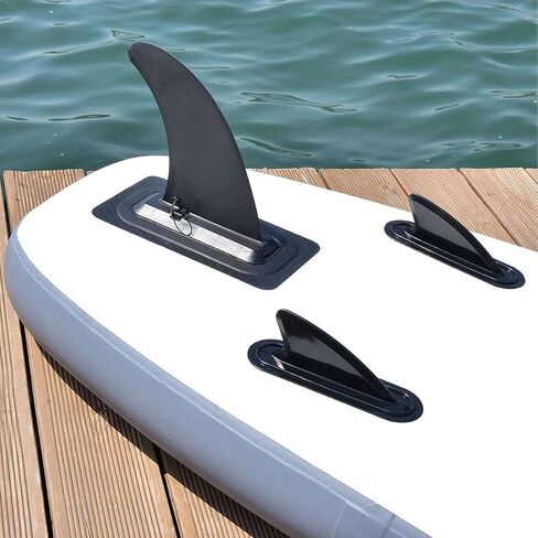 Sup Fin 9 inch Center Fin Replacement with Detachable Fin Dock tail fin for Long Board Paddle Board Surfboard Surfing Tail Rudder Kayak Fin in Saudi Arabia