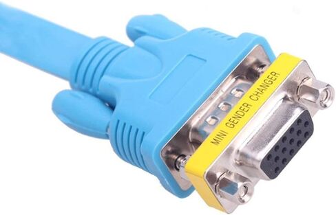 5-حزمة HD15 VGA SVGA KVM أنثى إلى أنثى مبدل محول مقرنة in Kuwait