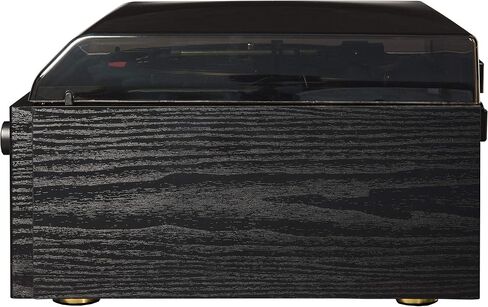 Crosley CR7010A-BK Ridgemont 3-Speed Turntable with Bluetooth, AM/FM Radio, CD Player, Cassette Deck, and Aux-in in Saudi Arabia